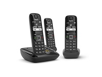 Gigaset as690ar trio telefoon antwoordapparaat zwart - afbeelding 1 van  4