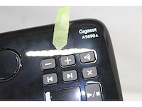 Gigaset as690ar trio telefoon antwoordapparaat zwart - afbeelding 4 van  4
