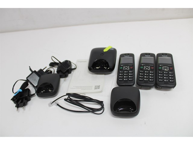 Gigaset as690r trio dect telefoon zwart - afbeelding 3 van  4