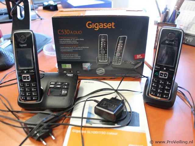 Gigaset c530a duo - afbeelding 2 van  4