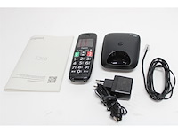 Gigaset e290 e draadloze thuistelefoon voor senioren zwart - afbeelding 2 van  2