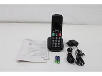 Gigaset e290 e draadloze thuistelefoon voor senioren zwart - afbeelding 2 van  2