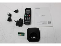 Gigaset e290e hx zwart- losse handset tbv uitbreiding - afbeelding 2 van  2