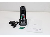 Gigaset e290e hx zwart losse handset tbv uitbreiding - afbeelding 2 van  2