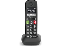 Gigaset e290e hx zwart losse handset tbv uitbreiding - afbeelding 1 van  2
