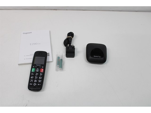 Gigaset e290e hx zwartlosse handset tbv uitbreiding - afbeelding 2 van  2