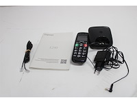 Gigaset e290e single senioren dect telefoon zwart - afbeelding 2 van  2