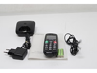 Gigaset e290e single senioren dect telefoon zwart - afbeelding 2 van  2