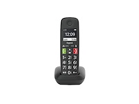 Gigaset e290e single senioren dect telefoon zwart - afbeelding 1 van  2