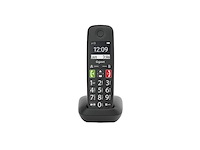 Gigaset e290e single senioren dect telefoon zwart - afbeelding 1 van  2