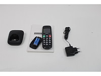 Gigaset e290ehx draadloze handset voor senioren zwart - afbeelding 2 van  2
