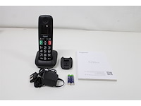 Gigaset e290ehx draadloze handset voor senioren zwart - afbeelding 2 van  2