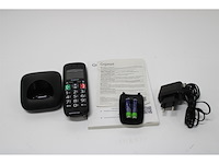 Gigaset e290ehx draadloze handset voor senioren zwart - afbeelding 2 van  2