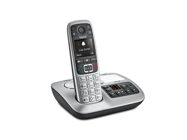 Gigaset e560a duo handset met antwoordapparaat zilver - afbeelding 2 van  4