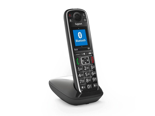 Gigaset e720 telefoon voor senioren zwart - afbeelding 1 van  6