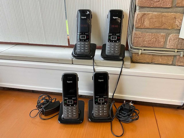 Gigaset telefoon (4x) - afbeelding 1 van  4