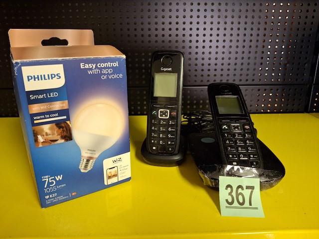 Gigaset telefoon + lamp - afbeelding 2 van  3