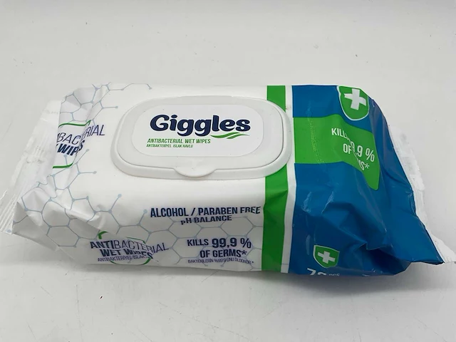 Giggles pak antibacteriële doekjes (48x) - afbeelding 4 van  4