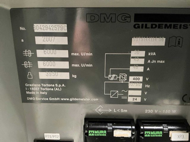 Gildemeister - 2007 - ctx310 v6 - cnc-draaibank - afbeelding 3 van  11