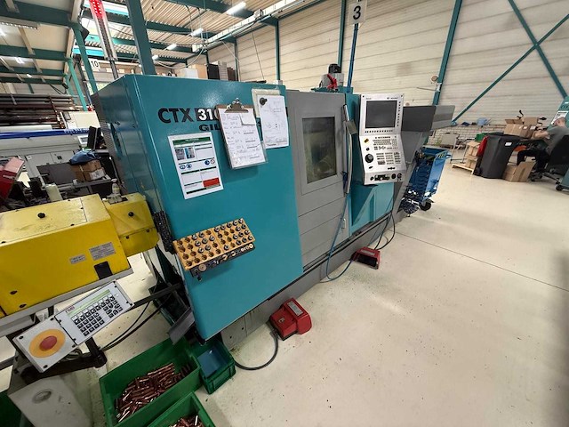 Gildemeister - 2007 - ctx310 v6 - cnc-draaibank - afbeelding 1 van  11