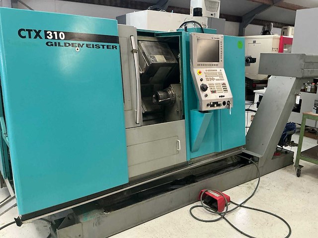 Gildemeister - 2007 - ctx310 v6 - cnc-draaibank - afbeelding 4 van  11