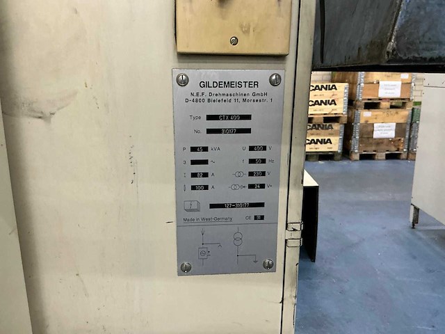 Gildemeister , cnc-draaibank - afbeelding 22 van  22