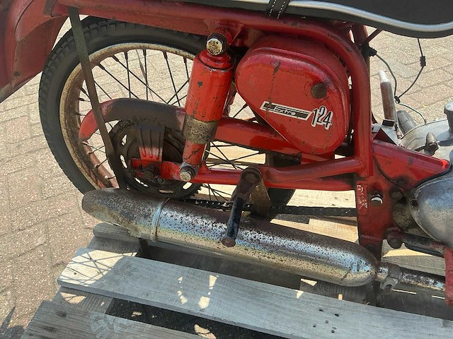 Gilera extra 124 giubileo motorfiets - afbeelding 9 van  18