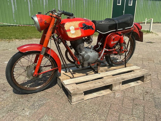 Gilera extra 124 giubileo motorfiets - afbeelding 1 van  18