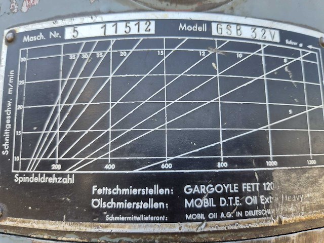 Gillardon - gsb-32v - kolomboormachine - afbeelding 13 van  15