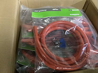 Gimeg - pvc gasslang 20 meter lang + 2 slangklemmen (60x) - afbeelding 3 van  5