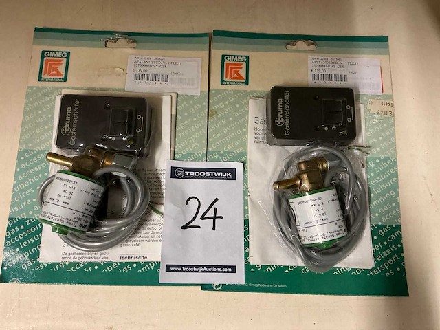 Gimeg gasfles afstandsbediening (2x) - afbeelding 2 van  2