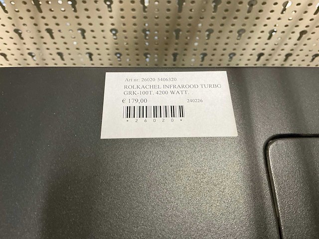 Gimeg grk-100t infrarood rolkachel - afbeelding 3 van  4