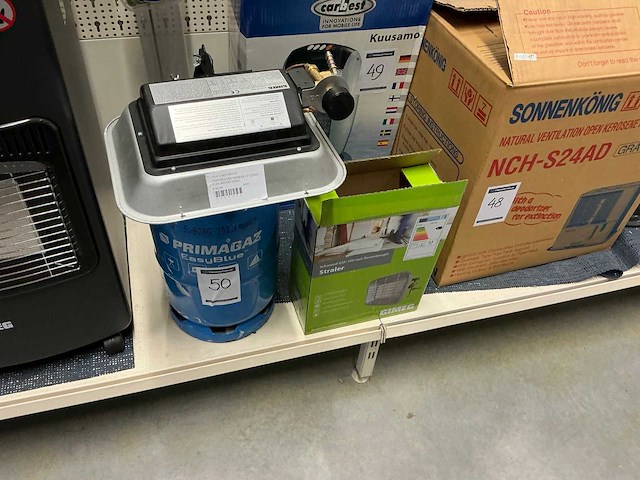 Gimeg infrarood tentheater met gasfles - afbeelding 1 van  5