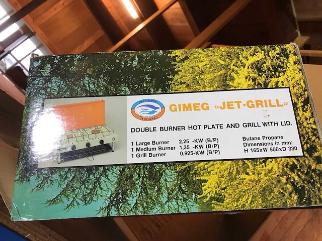Gimeg jet grill campingfornuis - afbeelding 2 van  2