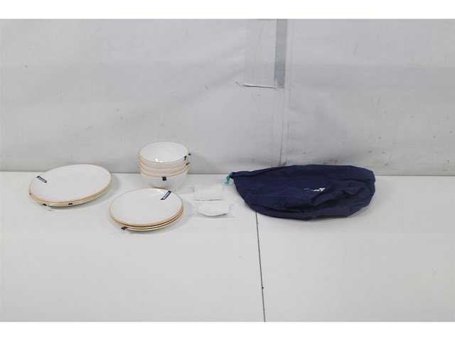 Gimex linea line servies goud 12delig - afbeelding 4 van  4