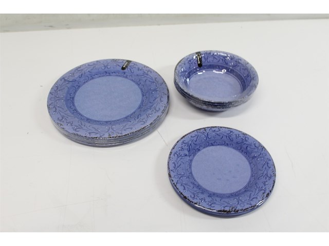Gimex servies 12 delig donkerblauw - afbeelding 4 van  4