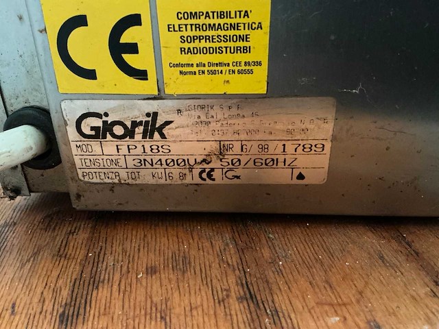 Giorik fp18s friteuse (oliebol/vis) - afbeelding 5 van  6