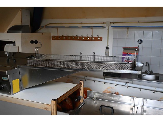 Giorik fp27s 2-delige rvs oliebollen friteuse - afbeelding 3 van  6