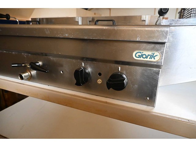 Giorik fp27s 2-delige rvs oliebollen friteuse - afbeelding 4 van  6