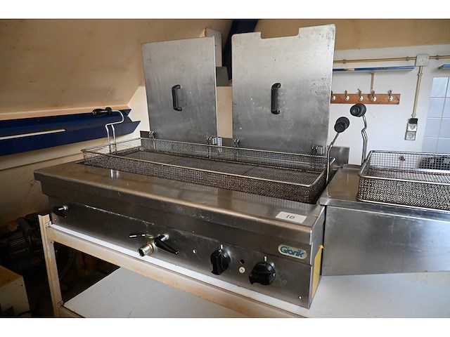 Giorik fp27s 2-delige rvs oliebollen friteuse - afbeelding 5 van  6