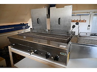 Giorik fp27s 2-delige rvs oliebollen friteuse - afbeelding 5 van  6