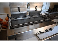Giorik fp27s 2-delige rvs oliebollen friteuse - afbeelding 4 van  7