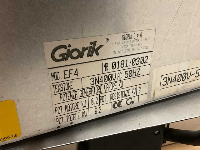 Giorik honore ef4 heteluchtoven - afbeelding 4 van  5