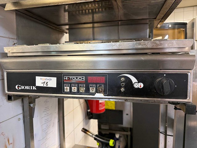 Giorik sh560p professionele salamander grill – 400v - afbeelding 2 van  4