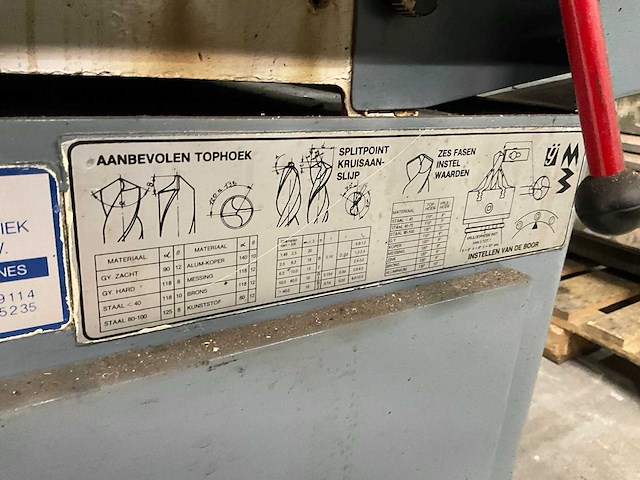 Giovanni afp 30-50-80 boren slijpmachine - afbeelding 8 van  8