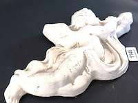 Gipsen engel als wandversiering - afbeelding 3 van  5