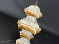 Gipsen kaarsenstandaard - afbeelding 2 van  5