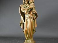 Gipsen maria met kind - afbeelding 2 van  5