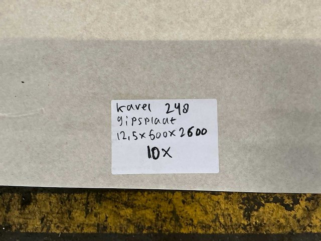 Gipsplaten (10x) - afbeelding 7 van  7