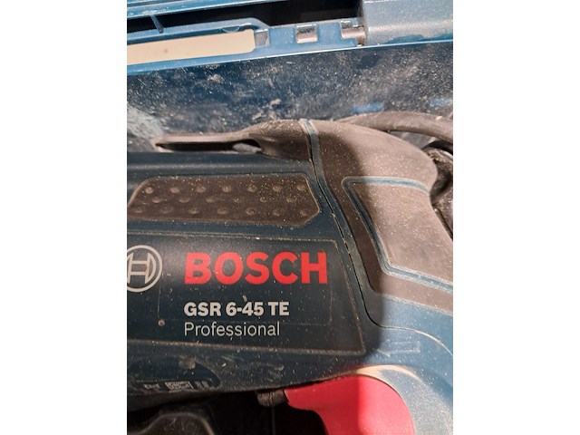 Gipsschroefmachine - 230v bosch, gsr 6-45 te, bouwjaar 2016 - afbeelding 4 van  5